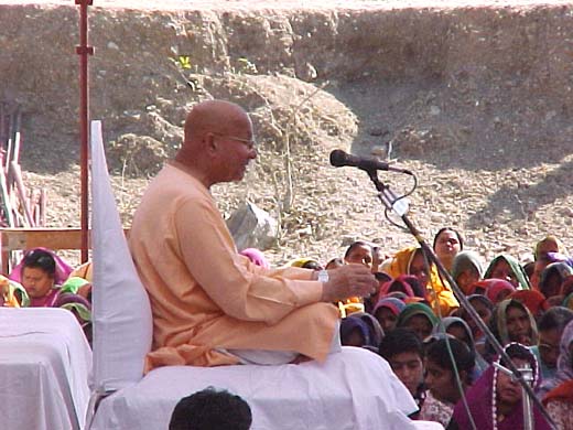 Pujya Maharaj ji Visited Jhabua (06-02-2001 - 09-02-2001)